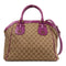 GUCCI GG GHW Scarlett 2Way Shoulder Hand Bag Purple/Brown