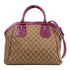 GUCCI GG GHW Scarlett 2Way Shoulder Hand Bag Purple/Brown