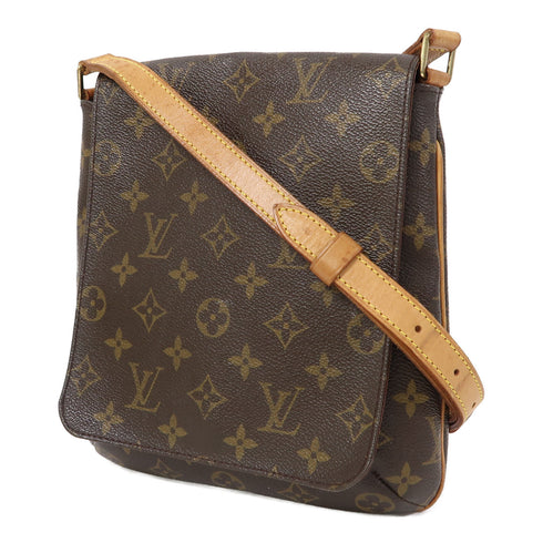 LOUIS VUITTON LV GHW Musette Salsa Shoulder Bag M51387 Monogram Brown v9