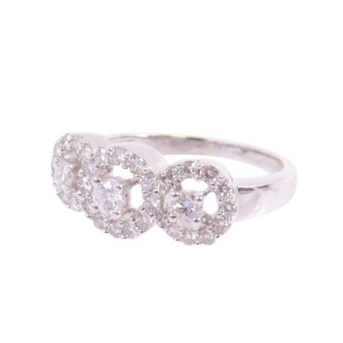 JEWELRY Diamond Ring US#5.75 18K White Gold v2