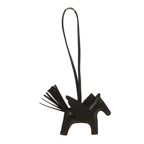 HERMES Pegase PM Charm Swift Leather Noir