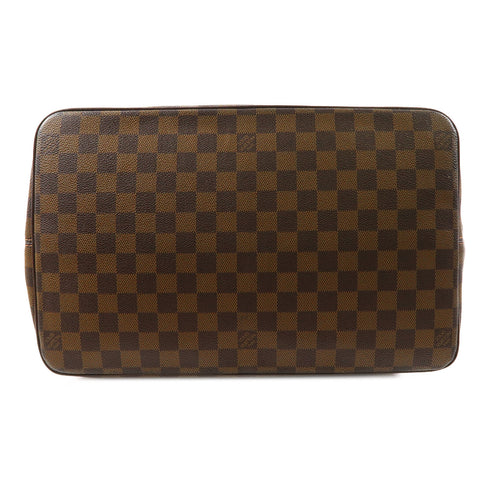 LOUIS VUITTON LV GHW Saleya GM Shoulder Bag N51181 Damier Ebene Brown v1
