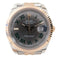 ROLEX Datejust Automatic Watch 126331(22) 18K Pink Gold/Stainless Steel Grey