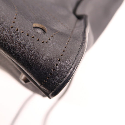 BALENCIAGA 2 Way Bag 443512 Calfskin Leather Black