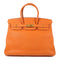 HERMES GHW Birkin 35 Hand Bag Togo Leather