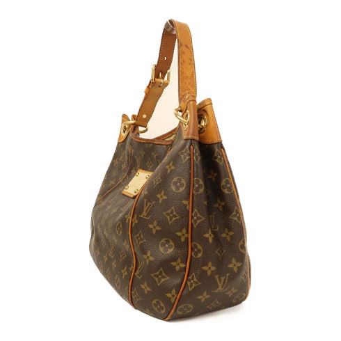 LOUIS VUITTON LV GHW Galliera PM Shoulder Bag Monogram M56382 Brown