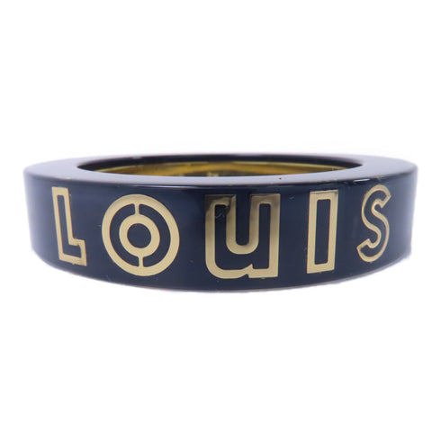 LOUIS VUITTON LV Bracelet Accessories GA0142 PVC Black Gold