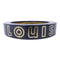 LOUIS VUITTON LV Bracelet Accessories GA0142 PVC Black Gold