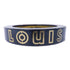 LOUIS VUITTON LV Bracelet Accessories GA0142 PVC Black Gold
