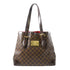 LOUIS VUITTON LV GHW Hampstead MM Shoulder Bag N51204 Damier Ebene Brown