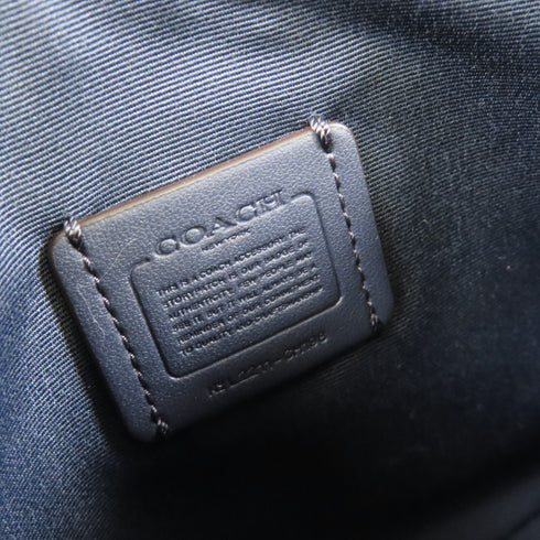 COACH SHW Mini Gallery Crossbody Bag Handbag Shoulder Bag Leather Dark Sage