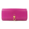 FENDI GHW Long Wallet 8M0251 Calfskin Leather Pink