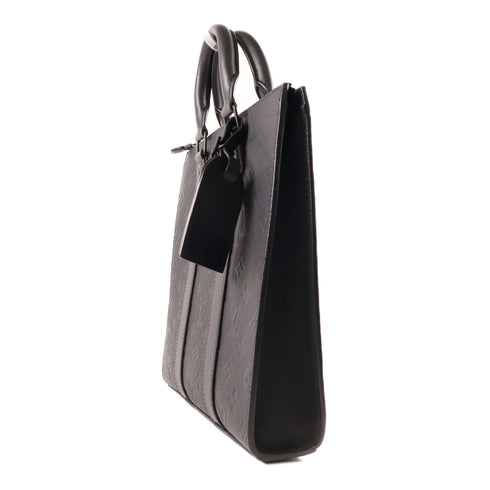 LOUIS VUITTON LV Sac Plat Cross 2Way Shoulder Handbag M59960 Taurillon Leather