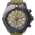 BREITLING Avenger Chronograph 45 Automatic Watch V13317 Titanium Leather Khaki
