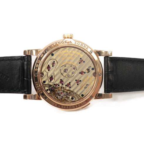 A.LANGE&SOHNE Lange 1 Hand Volume Watch 101.032/2006 18K Pink Gold Silver