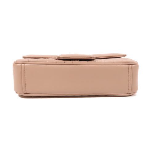 PRADA SHW Chain Shoulder Bag Lambskin Leather 1BD107 Pink