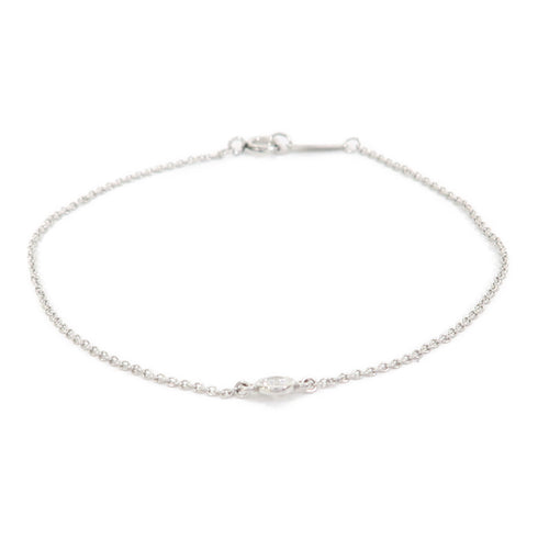 TIFFANY&CO Elsa Peretti Bracelet PT950 Platinum