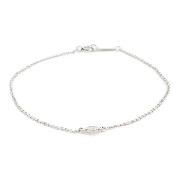 TIFFANY&CO Elsa Peretti Bracelet PT950 Platinum