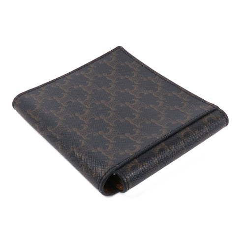 CELINE Wallet PVC Coated Canvas Brown