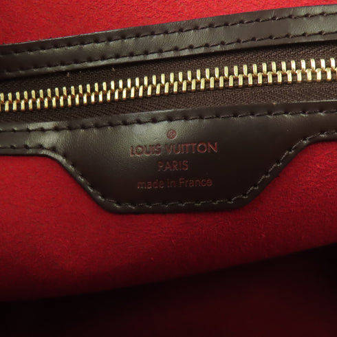 LOUIS VUITTON LV GHW Bergamo MM Handbag N41168 Damier Brown