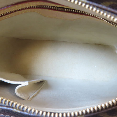 LOUIS VUITTON LV GHW Looping MM Shoulder Handbag M51146 Monogram Brown