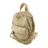 Michael Kors MK GHW Backpack Rucksack PVC Coated Canvas Beige