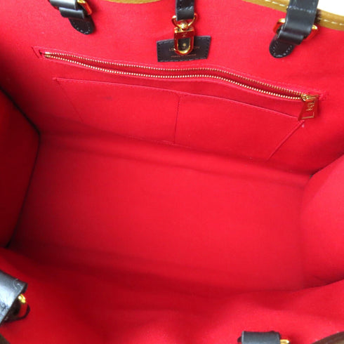 LOUIS VUITTON LV GHW On The Go Shoulder Tote Bag M45320 Monogram Giant Brown