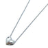 TIFFANY&CO 3P Diamond Heart Necklace PT950 Platinum