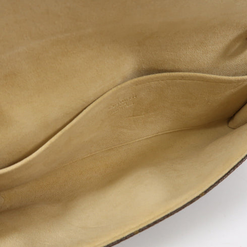 LOUIS VUITTON LV GHW Pochette Twin GM Shoulder Bag M51852 Monogram Brown v5