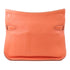HERMES PHW Jypsiere 34 Shoulder Bag Clemence Leather Crevette/Pink