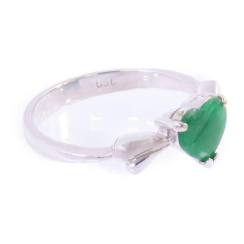 JEWELRY Jade Ring US#5.5 Ring 18K White Gold