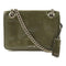 Miu Miu SHW Chain Shoulder Bag Sbd015 Calfskin Leather Dark Green