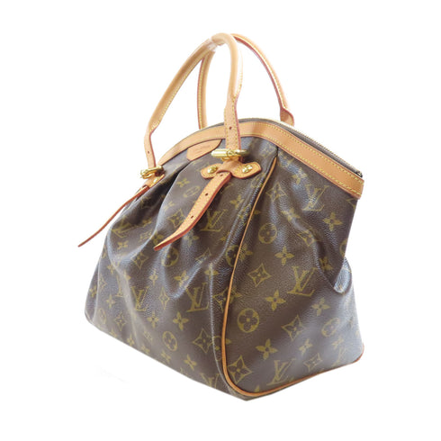 LOUIS VUITTON LV GHW Tivoli GM Shoulder Bag M40144 Monogram Brown v4