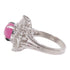 JEWELRY Ruby Diamond Ring Accessories US#4 PT900 Platinum