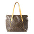 LOUIS VUITTON LV GHW Totally MM Shoulder Tote Bag M56689 Monogram Brown v1