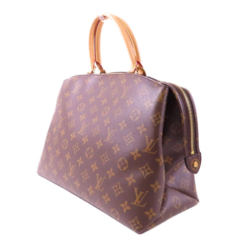LOUIS VUITTON LV GHW Grand Palais MM MNG 2 Way Bag M45898 Monogram Brown