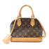 LOUIS VUITTON LV GHW Alma 2 Way Bag M53152 Monogram Brown