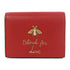 GUCCI GG GHW Wallet 460185 Calfskin Leather Red