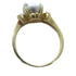 FINE JEWELRY Pearl Ring 14K Yellow Gold White