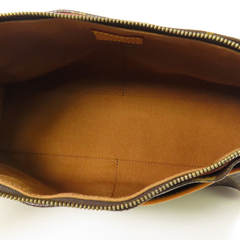 LOUIS VUITTON LV GHW Popincourt Long Shoulder Bag M40008 Monogram Brown v1