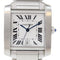 CARTIER Tank Francaise Automatic Watch 2302 Stainless Steel White v2