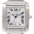 CARTIER Tank Francaise Automatic Watch 2302 Stainless Steel White v2