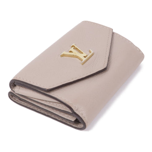 LOUIS VUITTON LV GHW Lockmini Wallet M69340 Calfskin Leather