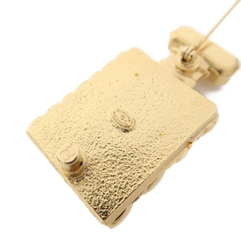 CHANEL CC Brooch Metal Gold v3