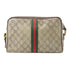 GUCCI GG GHW Shoulder Bag 517080 Coated Canvas Brown