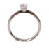 Fine Jewelry 0.29ct Diamond Ring US#5 18K White Gold