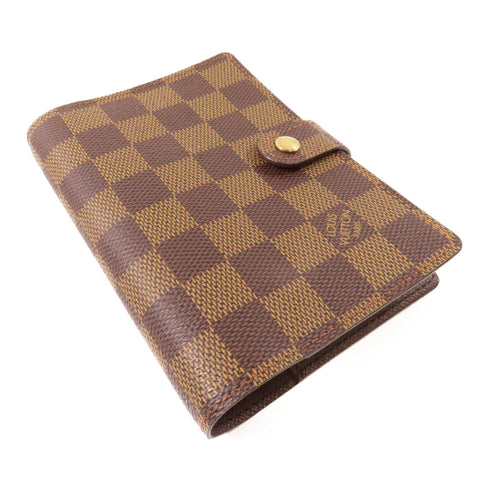LOUIS VUITTON LV GHW Agende PM Notebook R20700 Damier Ebene Brown