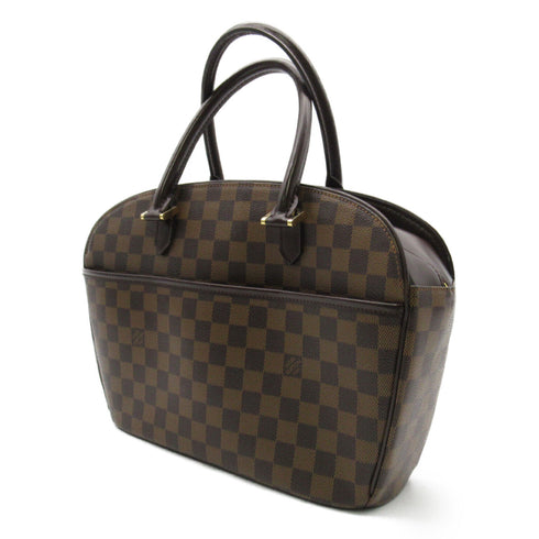 LOUIS VUITTON LV GHW Damier Sarria Horizontal Handbag N51282 Brown