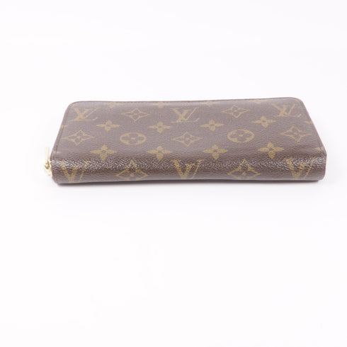 LOUIS VUITTON LV GHW Zipper Long Wallet M60017 Monogram Brown