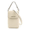 Michael Kors SHW Jet Set Phone Bag 2 Way Bag 32S3SJ6C2L-085 Calfskin White